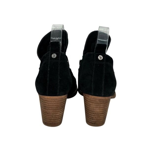 Sam Edelman Shoes Womens Size 9 Black Suede Side Zip‎ Ankle Booties Comfy - Picture 6 of 15